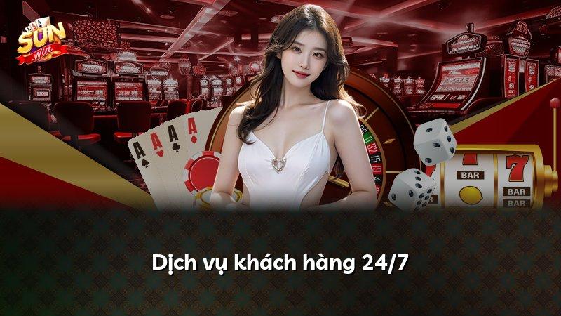 Dịch vụ khách hàng 24/7