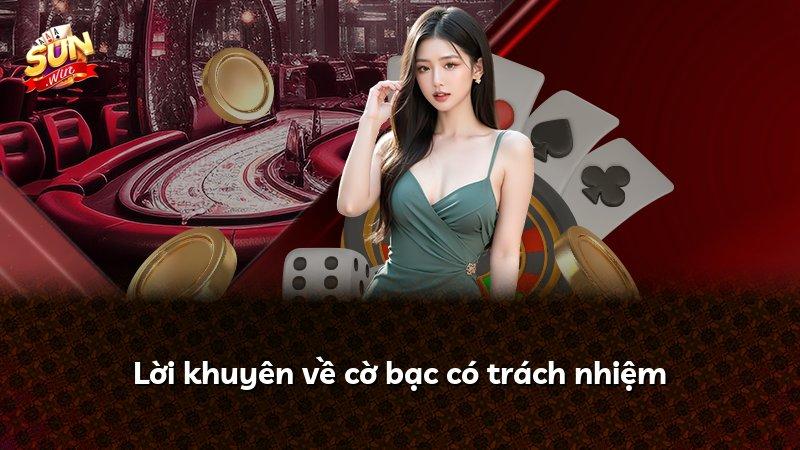 Lời khuyên về cờ bạc có trách nhiệm