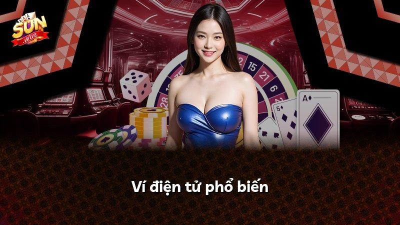 Ví điện tử phổ biến